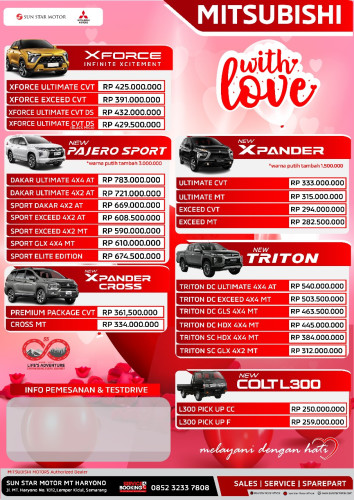 📢 Harga Pricelist Mitsubishi rembang 2025 Terbaru – Cek Penawaran Terbaik! 🚗